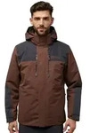 Jack Wolfskin 3-in-1-Funktionsjacke JASPER 3IN1 JKT M braun S (48)