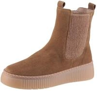 Gabor Chelseaboots, Plateau, Stiefelette mit Stretcheinsatz an der Au&szlig;enseite