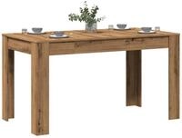 vidaXL Esstisch NA Esstisch Artisan-Eiche 140x74,5x76 cm Spanplatte