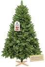 VESKA K&uuml;nstlicher Weihnachtsbaum Naturgetreu mit Holzst&auml;nder, Tannenbaum...