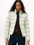 Tommy Jeans Steppjacke TJW BASIC HOODED DOWN JACKET EXT mit Logostickerei