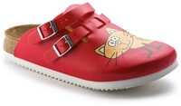 Birkenstock Clog Kay Superlauf, Birko-Flor, Cat Red Pantolette