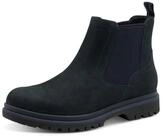 Tamaris Chelseaboots, Blockabsatz, Basicboots, Stiefelette mit dezenten Ziern&auml;hten
