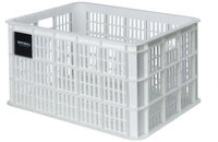 Basil Fahrradkorb Basil Crate L Transportkorb 40L White - Recycelter Kunststoff