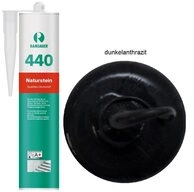 Ramsauer Dichtstoff Ramsauer 440 Naturstein Silikon Dichtstoff 310ml Kartusche,