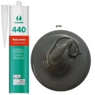 Ramsauer Dichtstoff Ramsauer 440 Naturstein Silikon Dichtstoff 310ml Kartusche,
