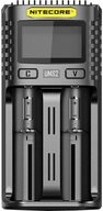 Nitecore UMS2 Rundzellen-Ladeger&auml;t LiFePO4, LiIon, NiCd, NiMH 10440, 14500,