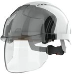 JSP Schutzhelm JSP EVO VISTAshield mit Visier wei&szlig;