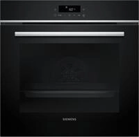 SIEMENS Einbaubackofen HB572ABS4 Einbau-Backofen Pyrolyse, schwarz/edelstahl, EEK: