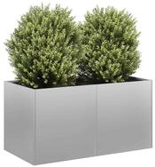 vidaXL Hochbeet vidaXL Pflanzk&uuml;bel 80x40x40 cm Verzinkter Stahl