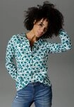 Aniston CASUAL Schlupfbluse mit krempelbaren &Auml;rmeln