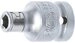 BGS technic Bithalter BGS Bit-Adapter mit Haltekugel Innenvierkant 12,5 mm