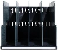 EXACOMPTA Schubladenbox MODULOTOP vertikaler Sorter + 5 Trennplatten Office...