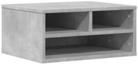 vidaXL Druckertisch Druckerst&auml;nder Betongrau 49x40x22,5 cm Holzwerkstoff