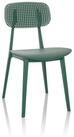 hjh OFFICE Gartenstuhl Outdoor Stuhl Artifo Hol Kunststoff ohne Armlehnen,
