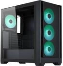 Silentware PC-Geh&auml;use Flow 110 A-RGB Black, Meshfront, Glas-Seitenfenster, 4X...