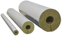 Scorprotect&reg; Steinwolle Rohrschale Rohrisolierung Steinwolle alukaschiert...