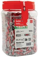 Fischer D&uuml;bel-Set Fischer 570548 DuoPower D&uuml;belset 30 mm 6 mm 950 St.