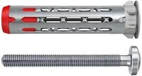Fischer Befestigungstechnik D&uuml;bel-Set Fischer Hohlraumd&uuml;bel DuoHM 6 x 55 S PH PZ,