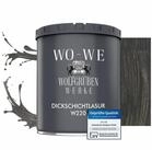 WO-WE Dickschichtlasur Holzschutzlasur 2in1 Holzlasur W220, 1-2,5L, L&ouml;semittelfrei,