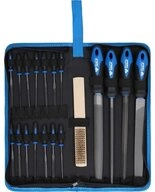 Brilliant Tools Werkstattfeile BRILLIANT TOOLS Feilen-Satz mit Feilenb&uuml;rste 19tlg. -