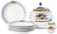 Seltmann Weiden Kombiservice Compact Bayern Wei&szlig;wurst-Set 8er Set (8-tlg), 6