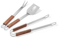 Philippi Design Grillbesteck-Set Philippi Brick BBQ Set, 3-teilig, (Set, 3 tlg.,