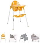 Lorelli Kombihochstuhl Kinderhochstuhl Amaro, Doppel-Esstisch, Bechervertiefung,