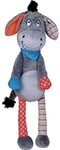 Nobby Tierkuscheltier Spielesel - Pl&uuml;schspielzeug - mit Quietscher, Polyester,