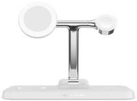 Targus HyperJuice QI2 4 in 1 Charging Stand, White Induktions-Ladeger&auml;t