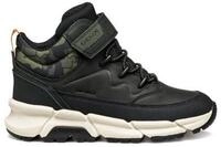 Geox GEOX J36LCG 0MEMN C0033, Warmfutter, Gr&uuml;n, Kinder Sneaker