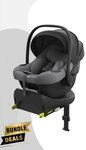 Kinderkraft Babyschale Kinderautositz i-Lite mit Endura Safe FX Basis