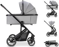 Osann Kombi-Kinderwagen Juntos, mit Babywanne, Sportsitz, gefederte