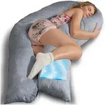 Traumreiter Seitenschl&auml;ferkissen Traumreiter U Visco Kissen mit Bezug Velour Deluxe