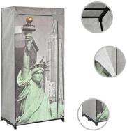 vidaXL Kleiderschrank Mehrzweckschrank 75&times;45&times;160 cm New York Stoff
