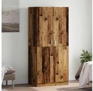 vidaXL Kleiderschrank NA Kleiderschrank Altholz-Optik 90x52x200 cm Spanplatte