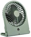 Reality Leuchten Tischventilator, leise, USB Ventilator mit Akku, Mini...
