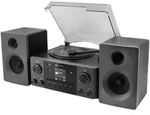 Soundmaster MCD1950SW Plattenspieler Stereoanlage DAB+ CD USB MP3 Bluetooth