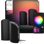 Philips Hue Smarte LED-Leuchte Play Gradient Wallwasher Doppelpack weiss,