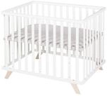 roba&reg; Laufgitter Lil Planet, 4-eckig, Laufstall, inkl. Schutzeinlage & Rollen,