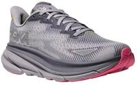 Hoka One One Clifton 9 GTX (wasserdicht, reflektierende details) grau Damen...