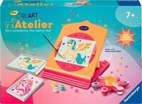 Ravensburger Malen nach Zahlen CreArt, Malen nach Zahlen - Neon Atelier Einhorn, Made