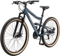 Bikestar Mountainbike 27.5 Zoll, ab 160 cm, Damen, Herren, 21 Gang Shimano Tourney