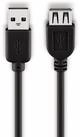 Goobay GOOBAY USB 2.0 Hi-Speed Verl&auml;ngerung, A/A, 68905, 5 m, schwarz USB-Kabel