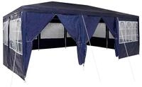 vidaXL Partyzelt, Party-Zelt Blau 600 x 400 x 266 cm Polyethylen