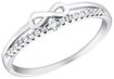 Amor Fingerring, mit Zirkonia (synth)