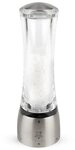 PEUGEOT Salzm&uuml;hle DAMAN 21cm Acryl Edelstahl uSelect Zirkonia-Mahlwerk Gew&uuml;rze