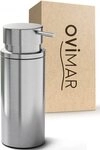ovimar Seifenspender, (1-tlg), aus Edelstahl in Silber zur