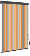 Rollo Au&szlig;enrollo 120 x 250 cm Gelb und Blau, vidaXL