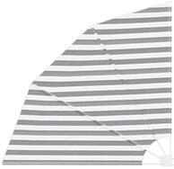 vidaXL Balkonsichtschutz Balkon Sichtschutz 140 x 140 cm Polyester Anthrazit und